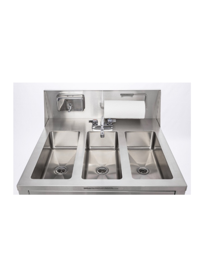 Refurbished Ancaster AFE TB101 Triple Basin Portable Sink