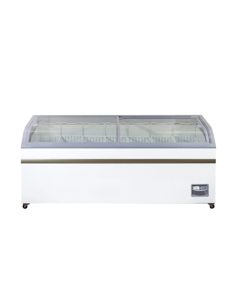 Refurbished Ancaster XS-700 Glass Top Ice Cream Freezer