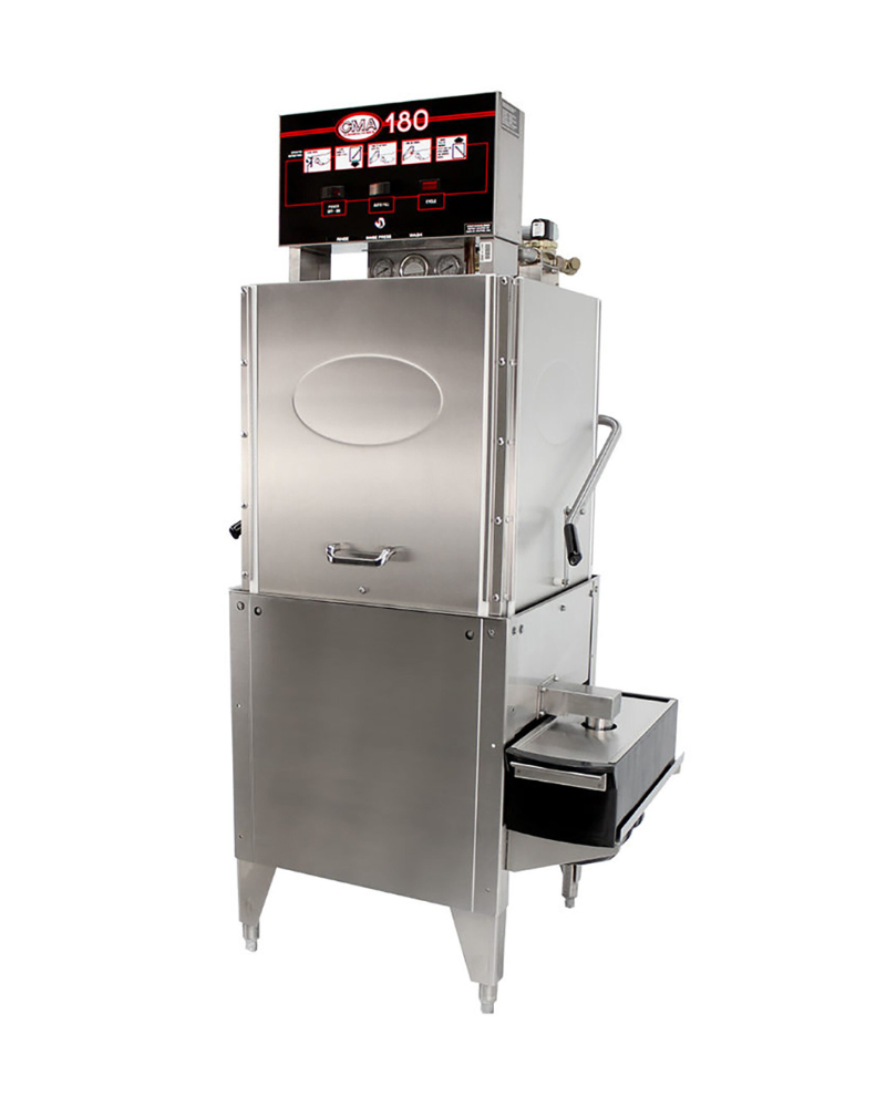 CMA Dishmachines 180SB High Temp Straight Dishwasher 220V/60Hz/1P