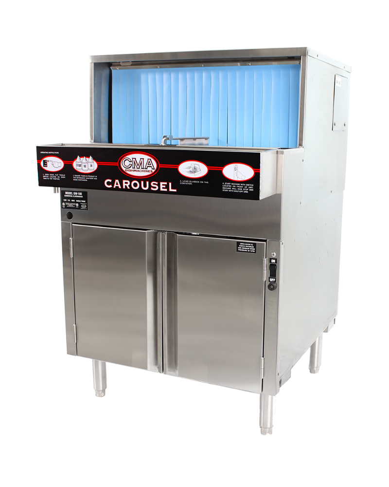 CMA Dishmachines GL-C Low Temp Glass Washer 220V/60Hz/1Ph