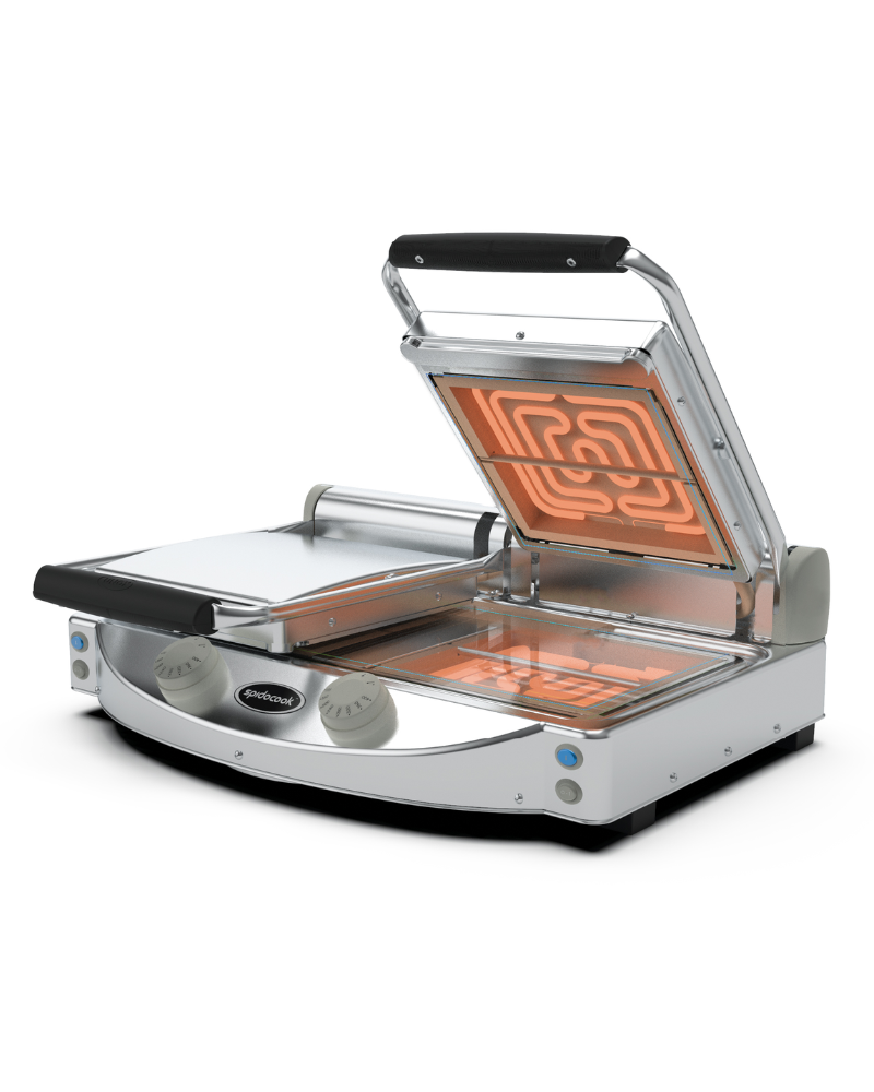 Eurodib SAP020PT Spidocook Professional Contact Grill