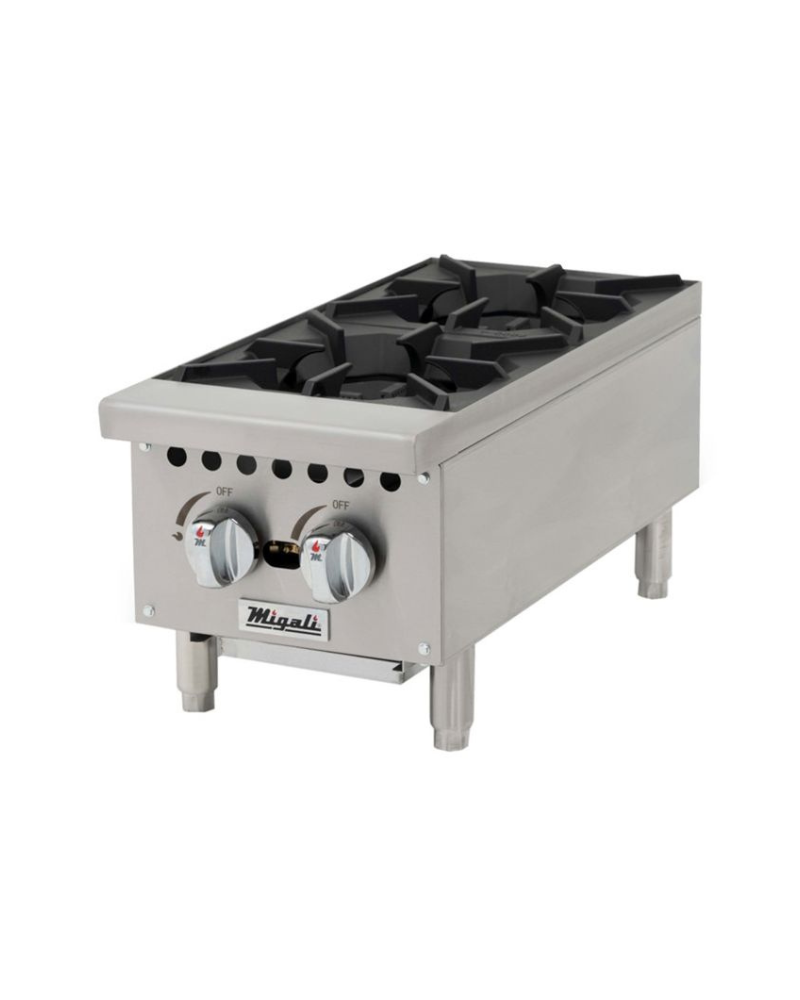 Migali C-HP-2-12 2 Burner Hot Plate