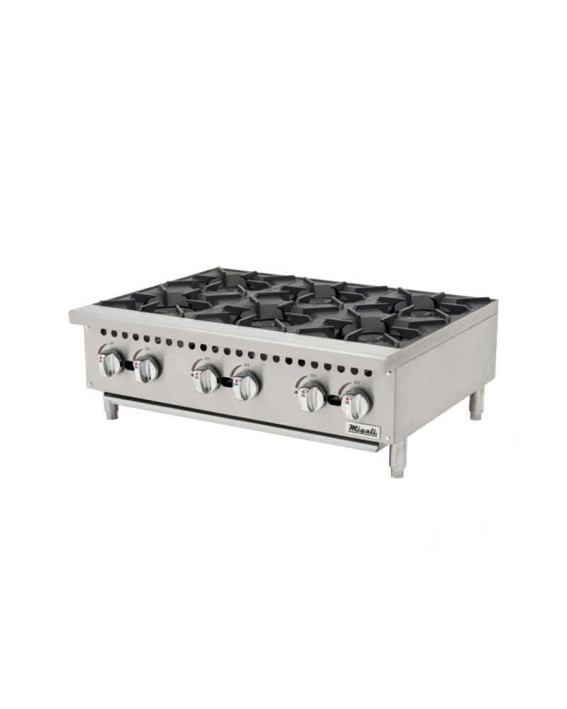 Migali C-HP-6-36 6 Burner Hot Plate