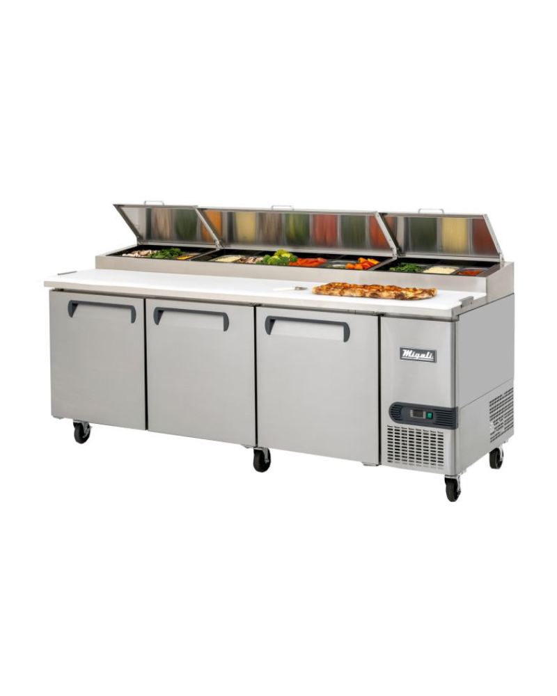 Migali C-PP93-HC 93″ Pizza Prep Table