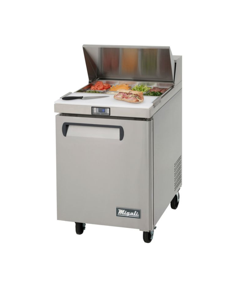 Migali C-SP27-8-HC 27″ – 8 Pans, Sandwich Prep Table