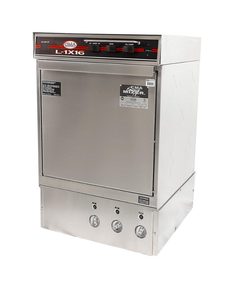 CMA Dishmachines L-1X16 Low Temp Undercounter Dishwasher 115V/60Hz/1Ph
