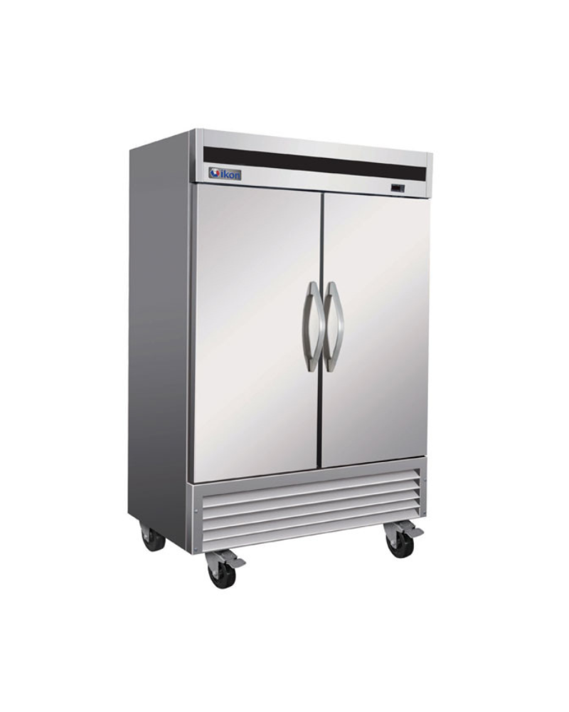 Ikon IB54F Double Door Bottom Mount Freezer