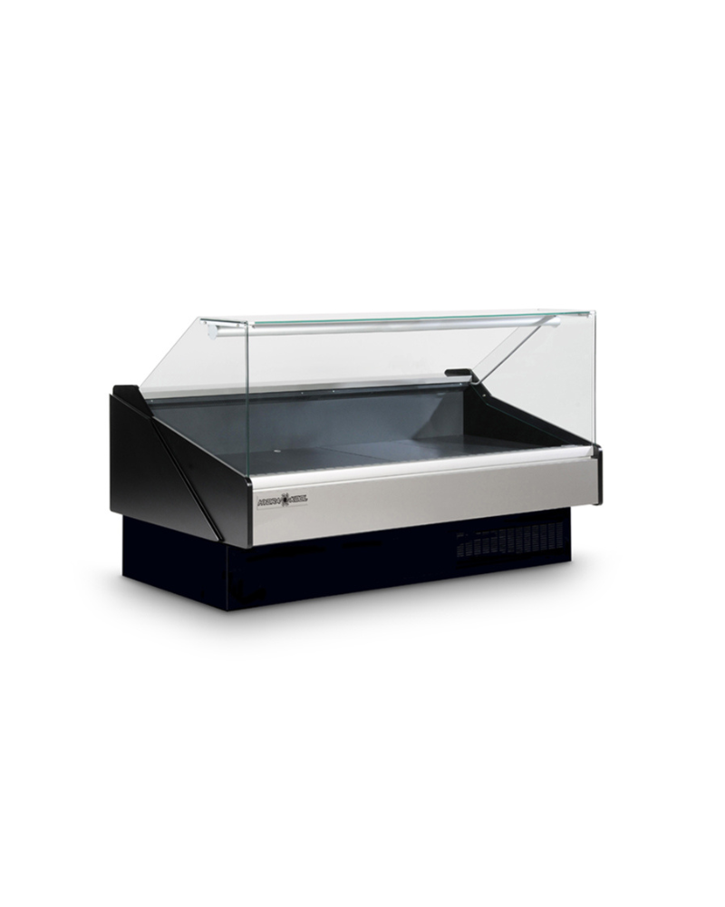 Hydra-Kool KFM-FG-40-S Fresh Meat Case Flat Glass