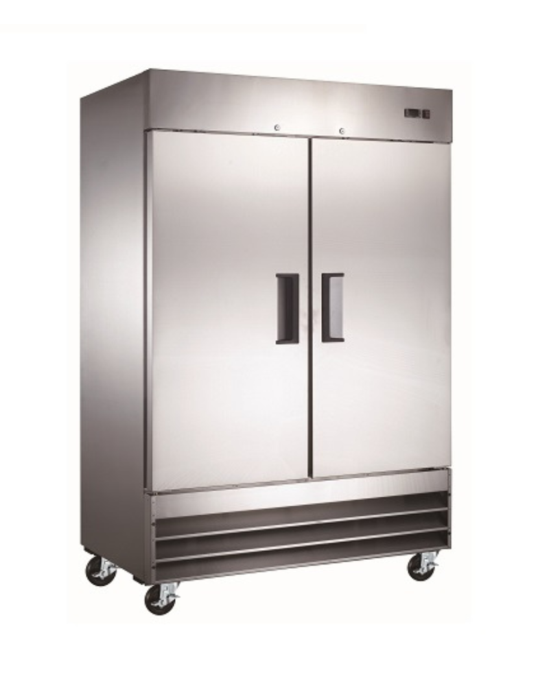 Omcan Aurora FR-CN-1372E-HC Dual Door Reach-in Freezer