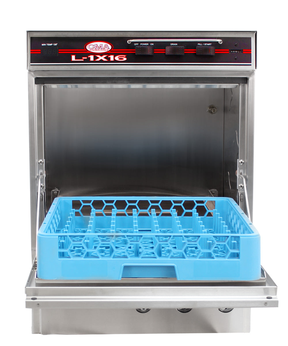 CMA Dishmachines L-1X16 Low Temp Undercounter Dishwasher 115V/60Hz/1Ph