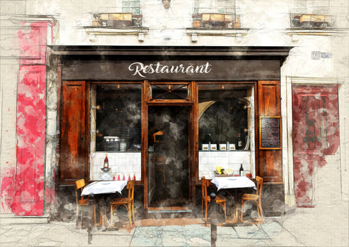 Restaurant facade