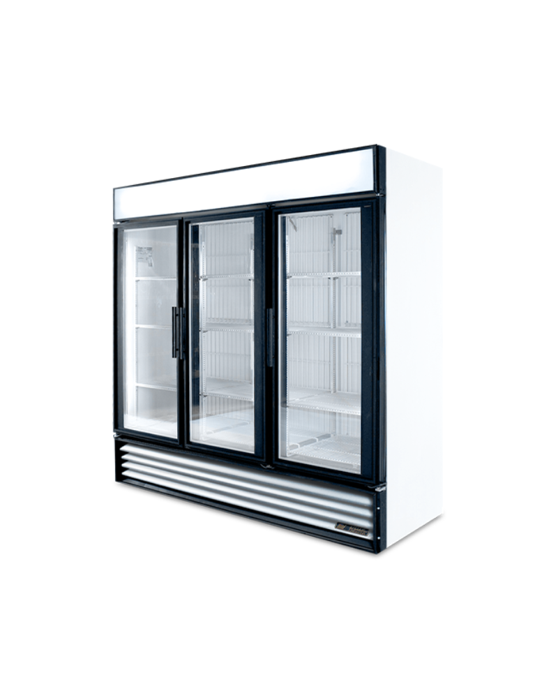Refurbished True® Refrigerator GDM-72 3-Door Commercial Glass Door Cooler