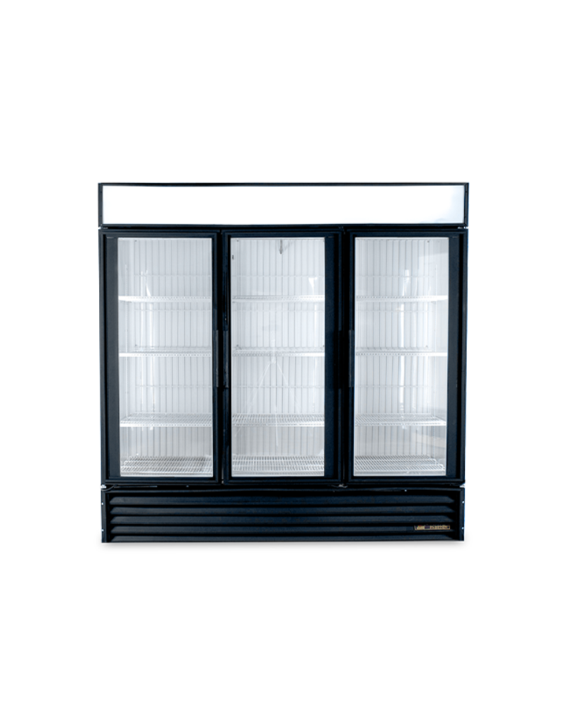 Refurbished True® Refrigerator GDM-72 3-Door Commercial Glass Door Cooler