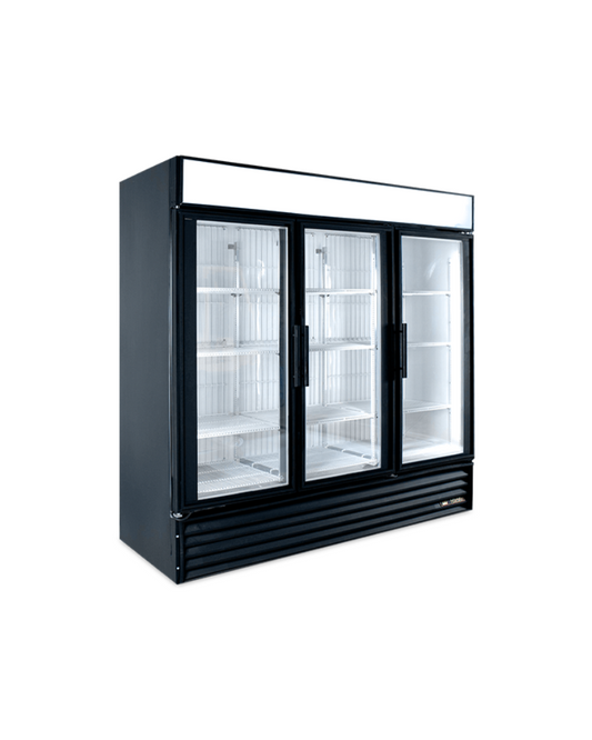 Refurbished True® Refrigerator GDM-72 3-Door Commercial Glass Door Cooler