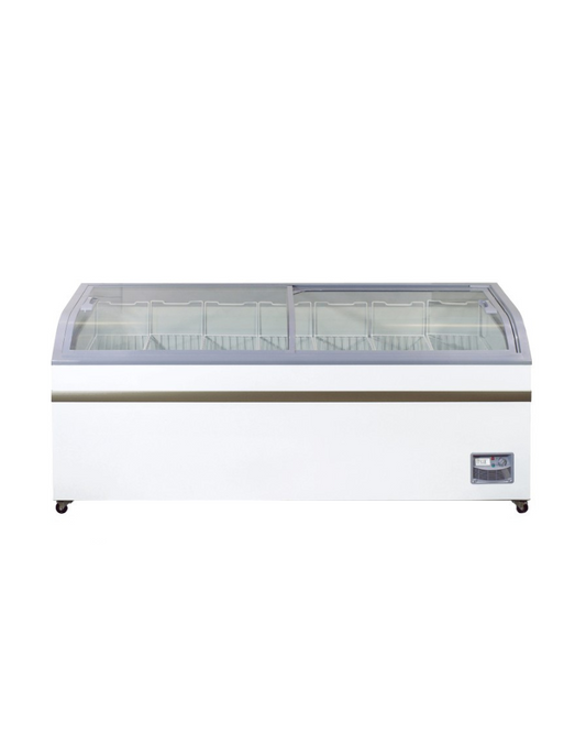 Refurbished Ancaster XS-700 Glass Top Ice Cream Freezer