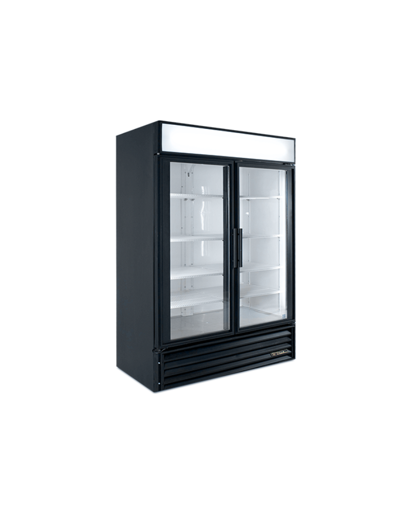 Refurbished True® Freezer: GDM-49F 2-Door Commercial Glass Door Freezer