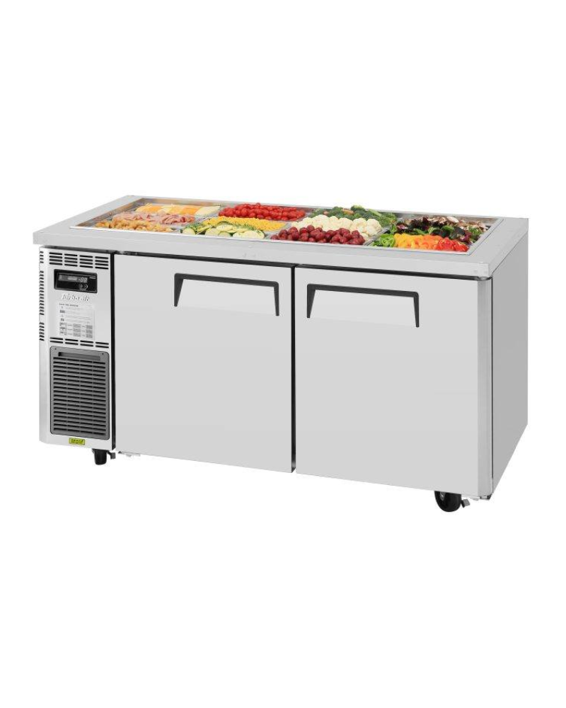 Turbo Air JBT-60-N J Series Refrigerated Buffet Table, Two-section