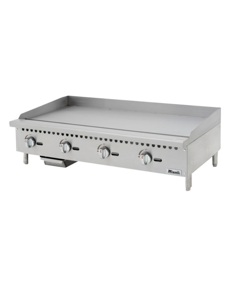 Migali C-G48T 48" Wide Counter-top Thermostatic Griddle