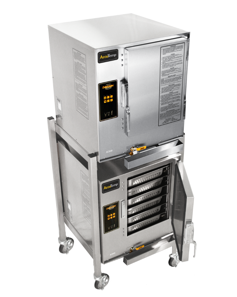 AccuTemp E62403E130 DBL Two Connected Evolution™ Boilerless Convection Steamers