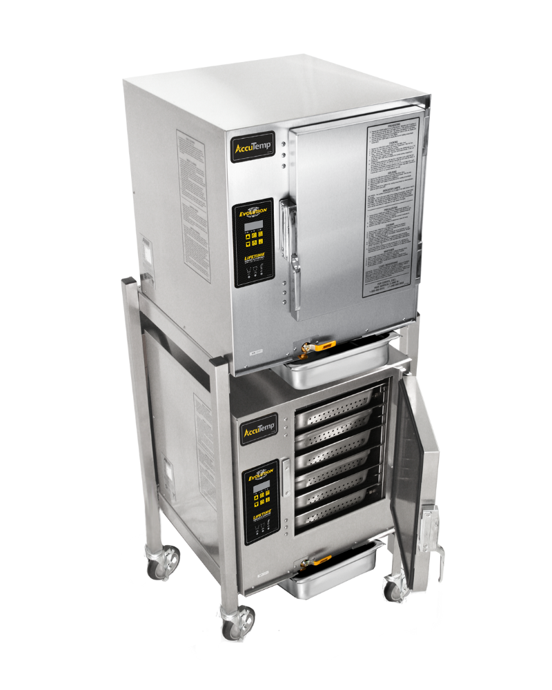 AccuTemp E62403D110 DBL Two Connectionless Evolution™ Boilerless Convection Steamers