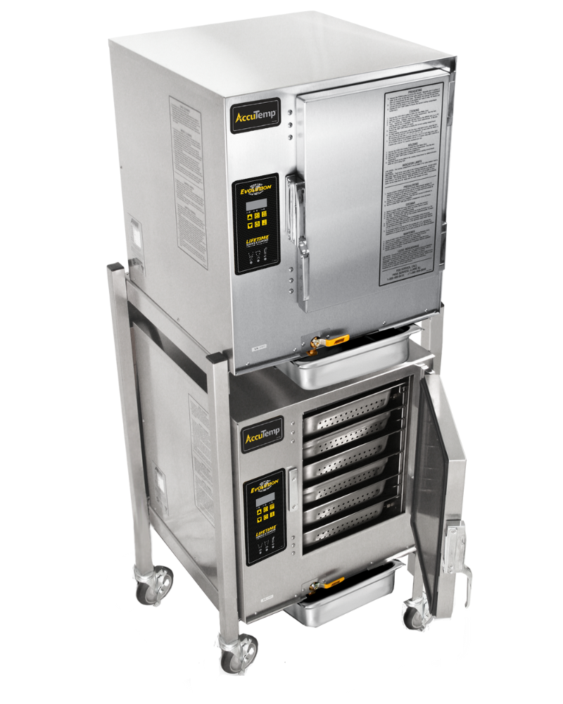 AccuTemp E62081D060 DBL Two Connectionless Evolution™ Boilerless Convection Steamers