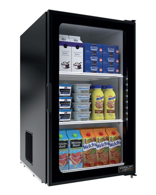 Kool-It - Signature LX-6RB Single Glass Door Merchandiser Refrigerator