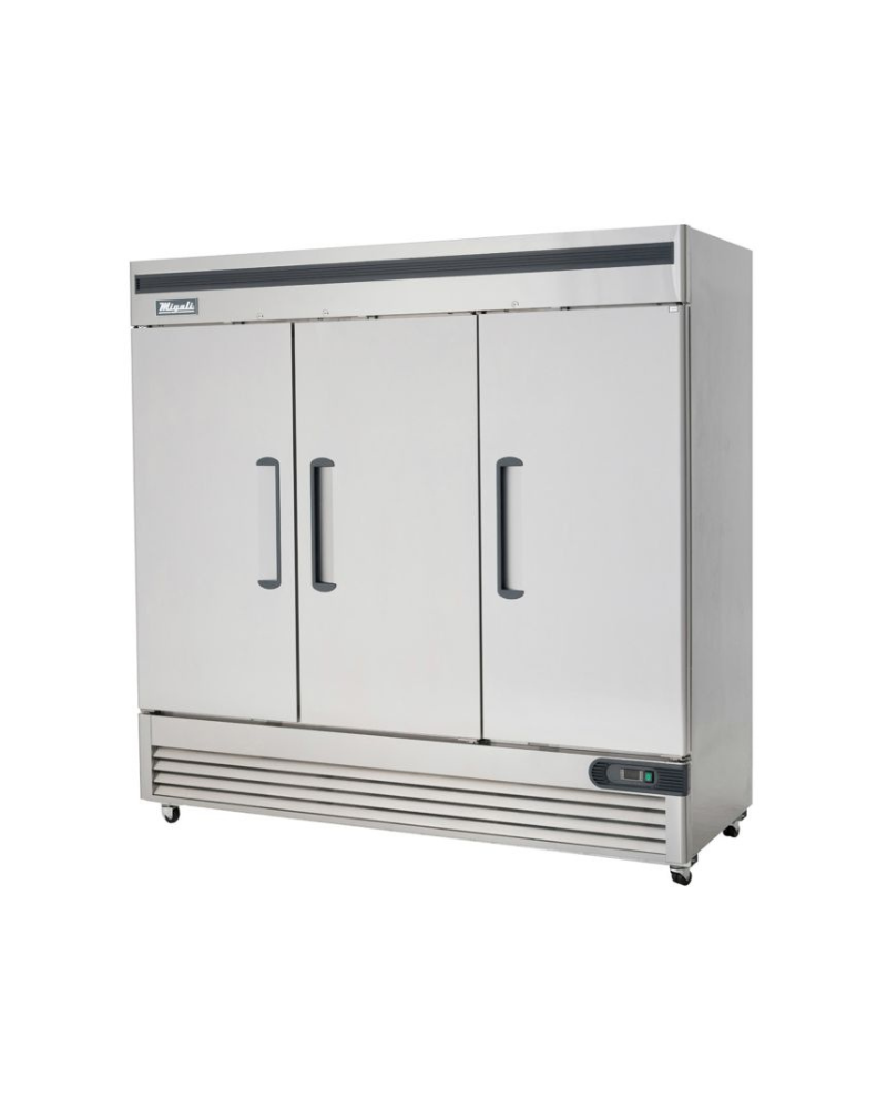Migali C-3RB-HC 3 Door Reach-In Refrigerator