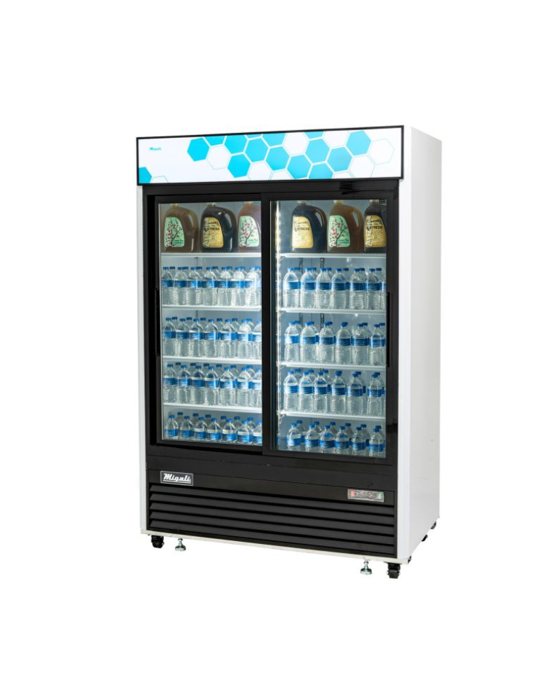 Migali C-49RS-HC 49 cu/ft Sliding Glass Door Merchandiser Refrigerator