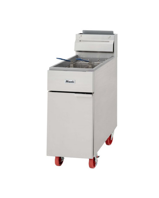 Migali C-F50-LP 50 lb Liquid Propane Fryer - 120,000 BTU