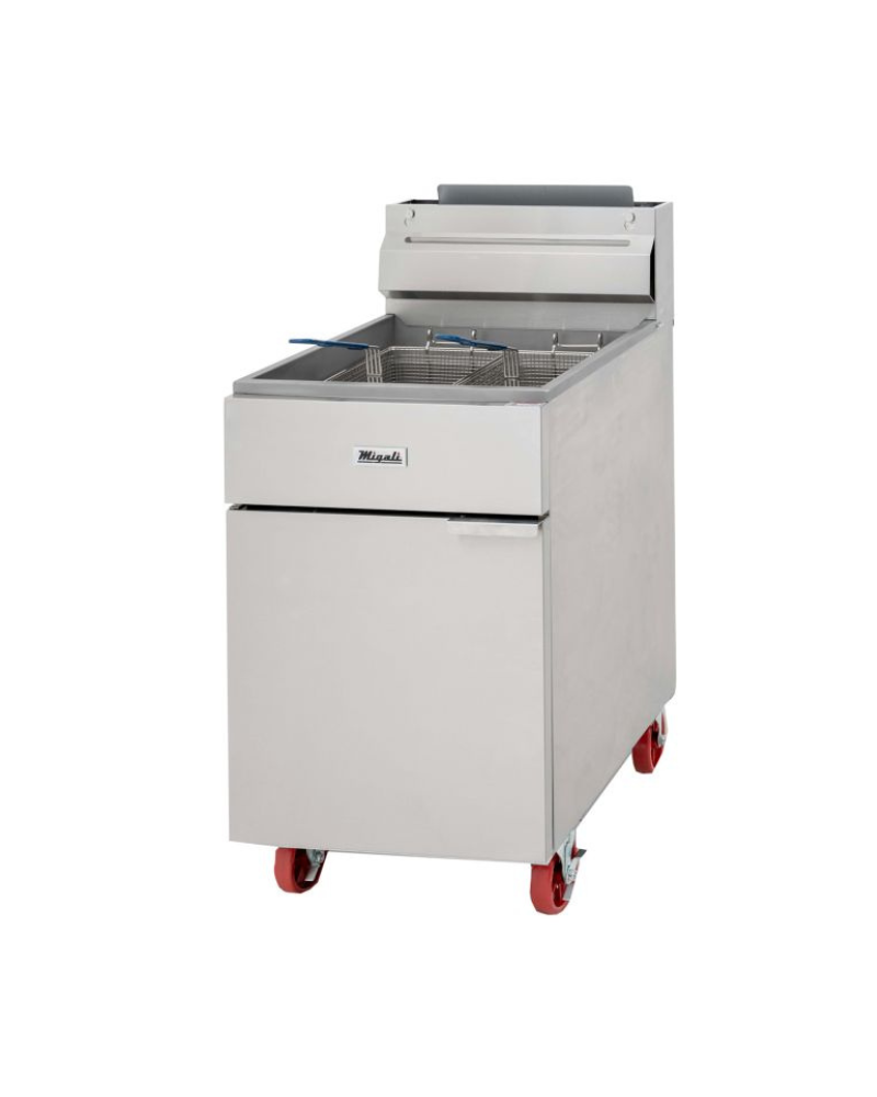 Migali C-F75-LP 75 lb Liquid Propane Fryer - 150,000 BTU