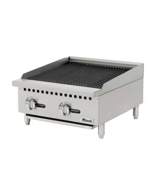 Migali C-RB24 24″ Wide Radiant Broiler - 70,000 BTU