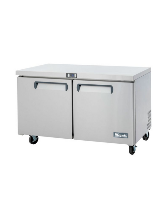 Migali C-U72R-HC 60″ Under-counter & Work Top Refrigerator