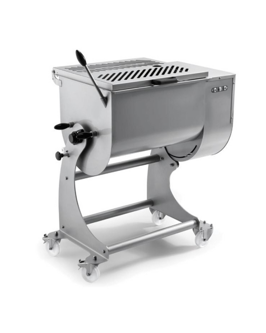 Omcan MM-IT-0080 Heavy-Duty Stainless Steel Meat Mixer With 80 Kg. Capacity