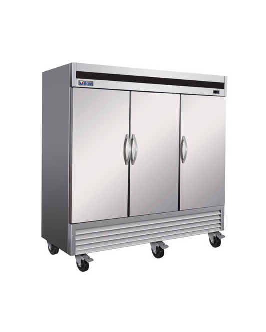 Ikon IB81R Triple Door Bottom Mount Refrigerator