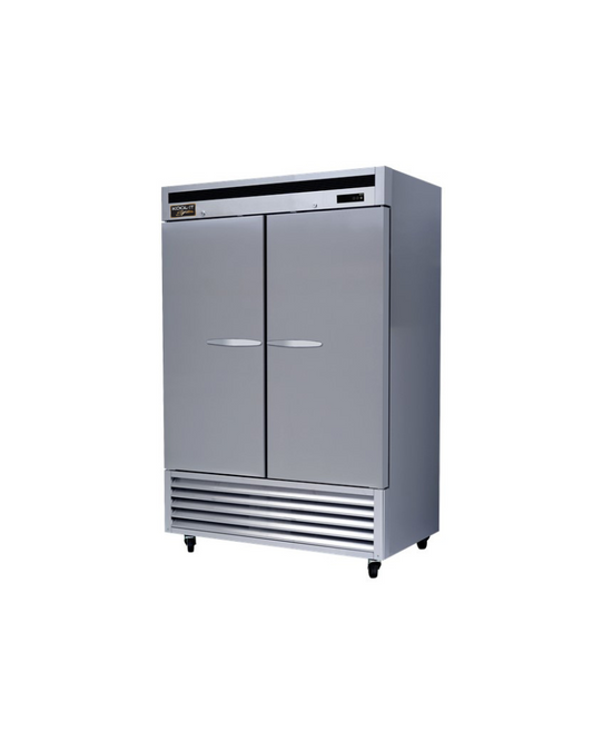 Kool-It Signature KBSF-2 Double Solid Door Bottom Mount Freezer