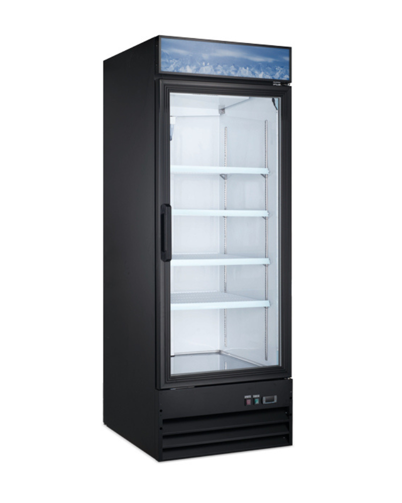 Omcan Aurora RE-CN-0023E-HC 1 Glass Door Refrigerator
