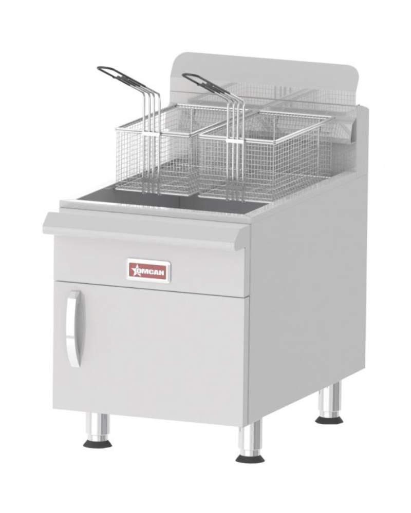 Omcan CE-CN-UR-CF30-NG Natural Gas Countertop Fryer