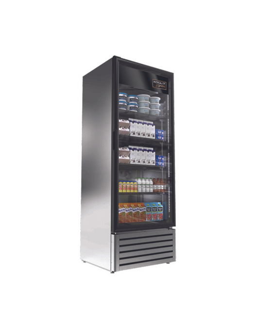 Kool-It - Signature LX-24RS Single Glass Door Stainless Steel Merchandiser Refrigerator *DISCONTINUED*